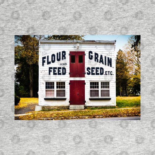 Flour And Feed Store 3 by Robert Alsop